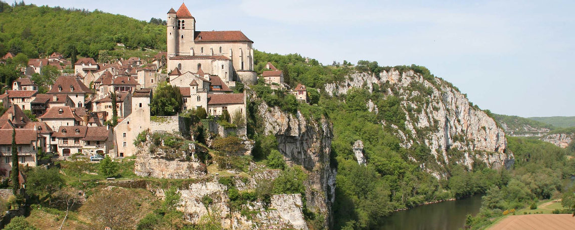 St Cirq Lapopie et le Lot