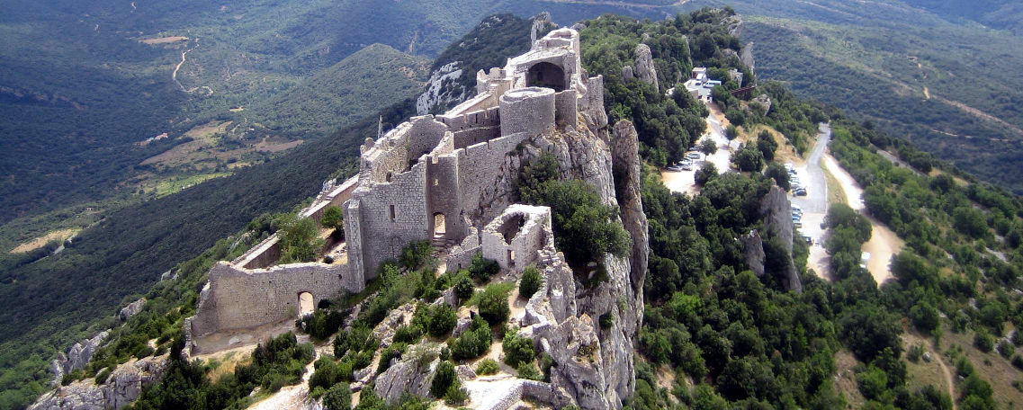 Pedestria Château de Peyrepertuse