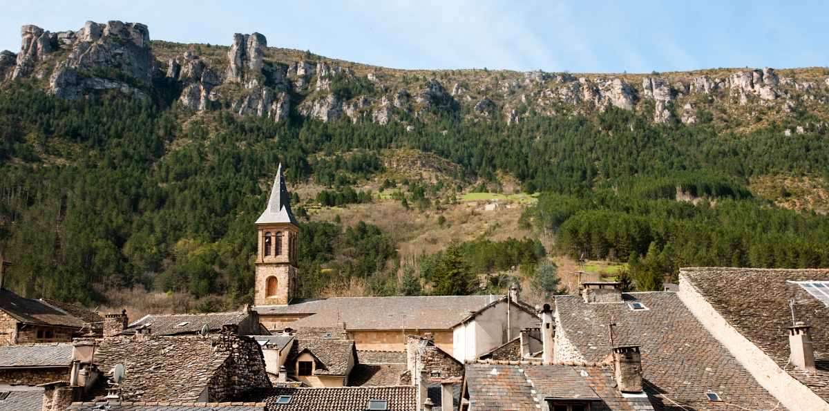Florac, village des Cévennes