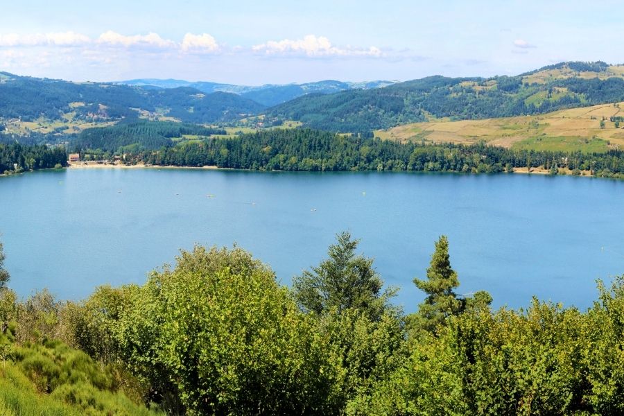 Lac d'issarlès - ardèche