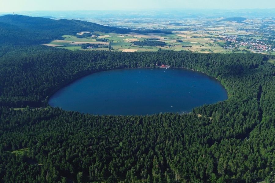 lac du bouchet haute loire