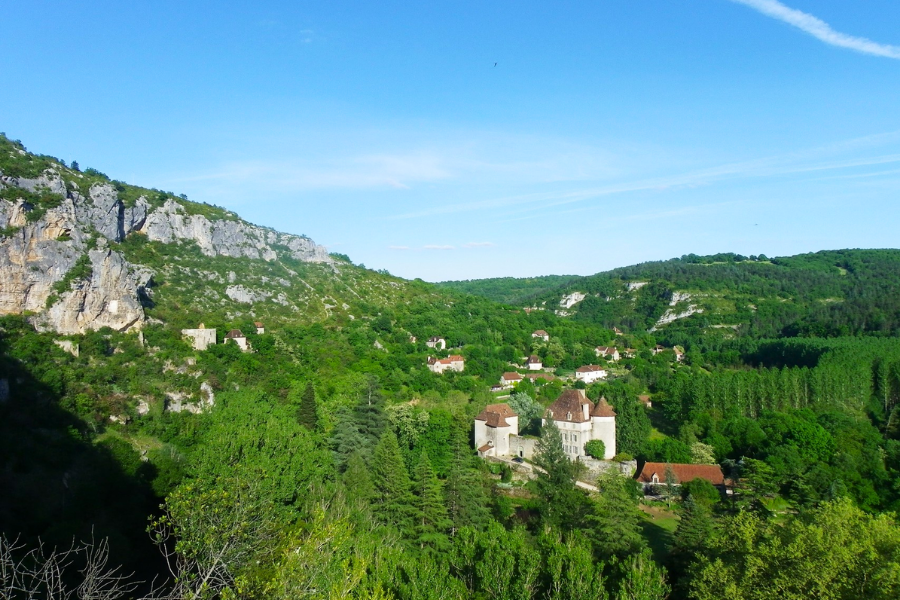 De Conques à Cahors par la vallée du Célé