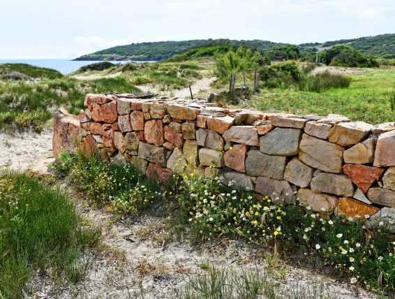 Mur de Granit Rose, bretagne